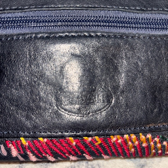 Vintage Fossil Womens Embroidered Leather Bi-Fold Wallet With Zipper. - Picture 3 of 8